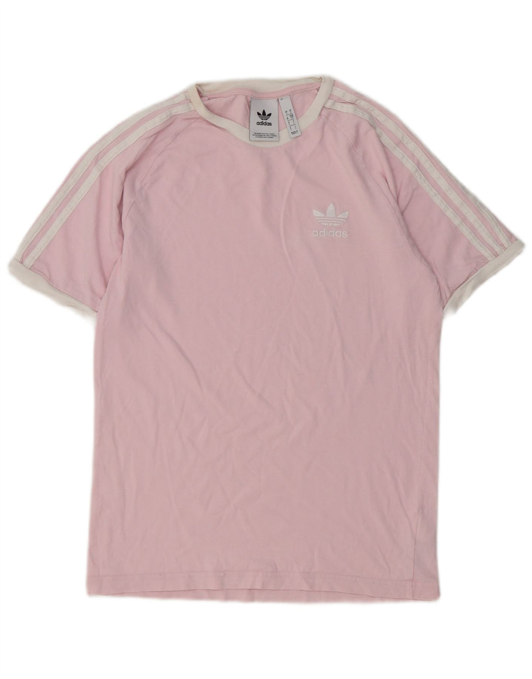 Maglietta Adidas da uomo Top Small in cotone rosa