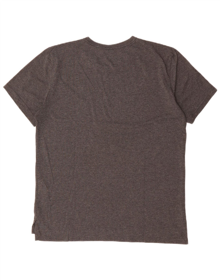 T-shirt Nike Dri Fit da uomo, grande, in poliestere grigio