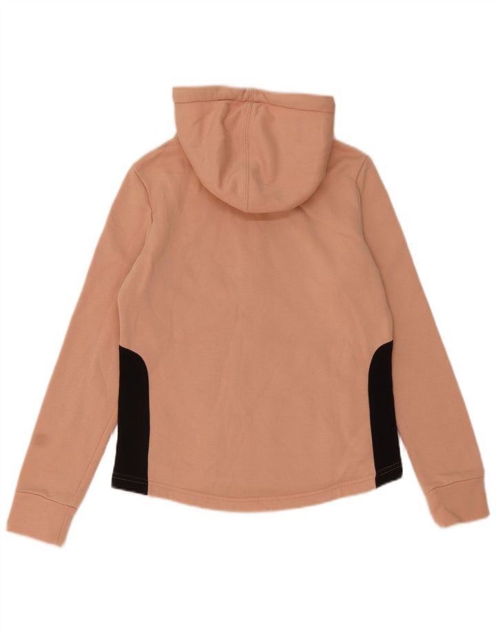 Felpa con cappuccio e zip da donna Puma UK 12 Rosa medio