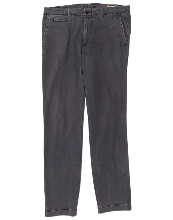 Pantaloni chino slim da uomo Gap W34 L34 cotone grigio