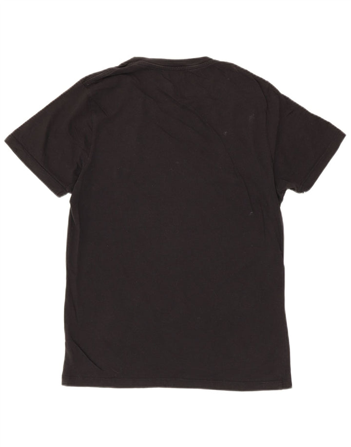 T-shirt grafica da uomo Jack & Jones Top in cotone nero medio