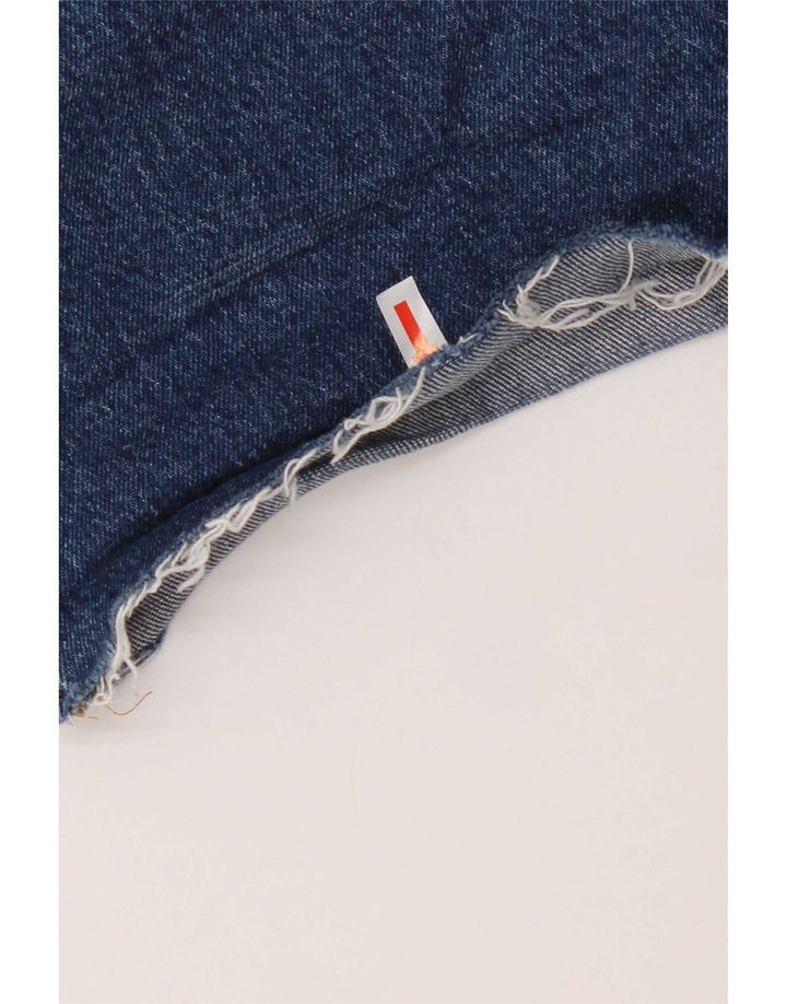 Pantaloncini di jeans Levi's 501 da donna W25 XS in cotone blu