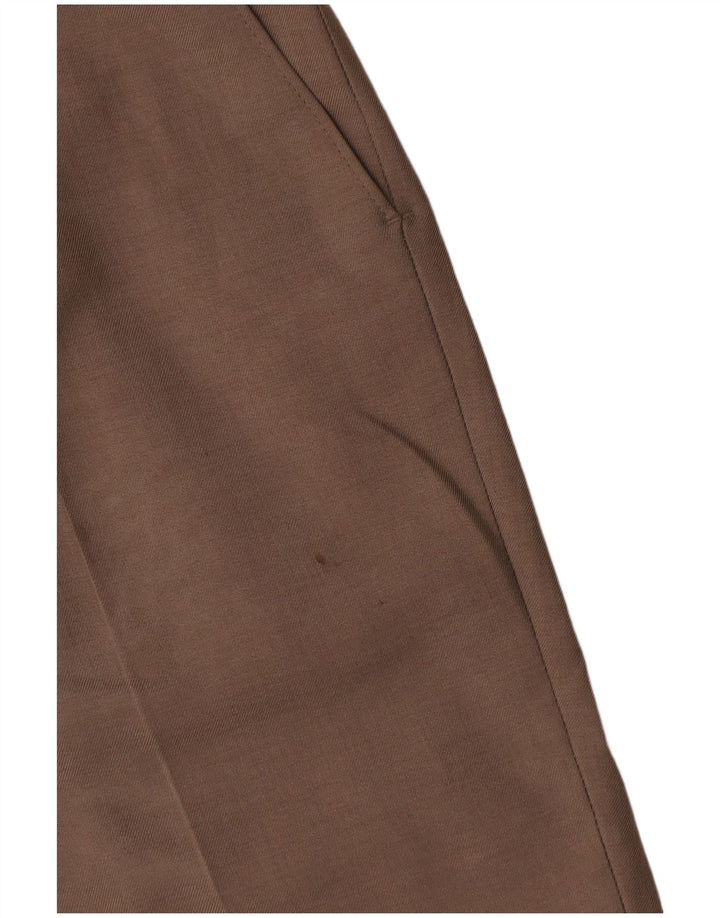 Pantaloncini chino da uomo Marks & Spencer W34 Large Beige Poliestere