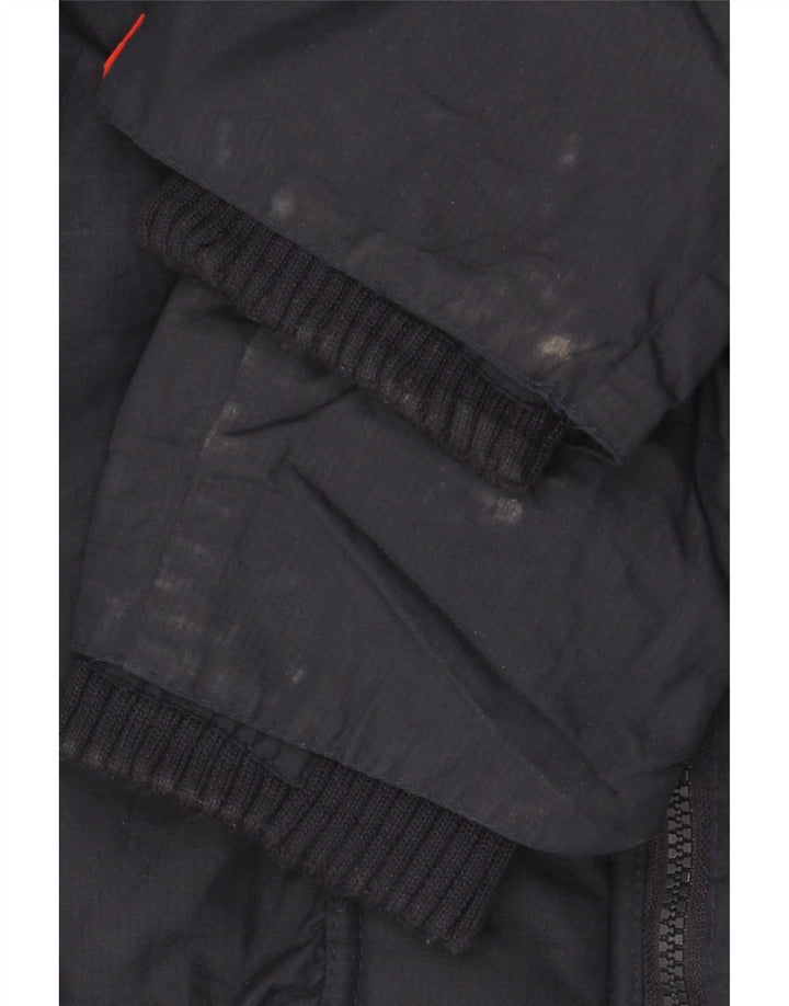 Giacca antipioggia da uomo con grafica SUPERDRY The Windcheater UK 40 Large Blu Navy
