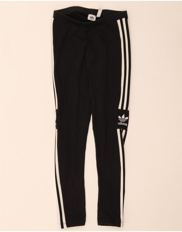 Leggings Adidas da donna UK 10 piccolo cotone nero