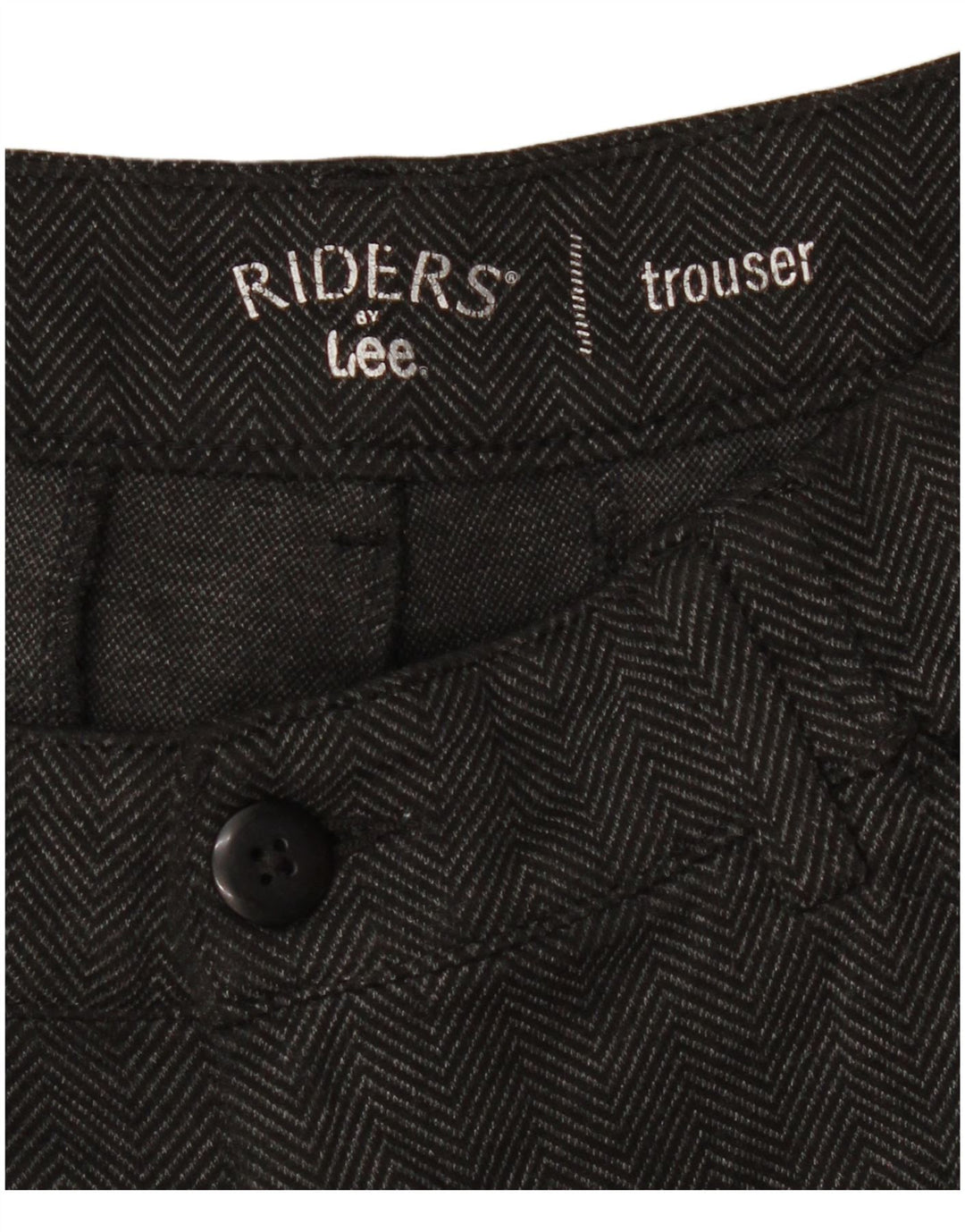 Pantaloni corti da donna LEE Riders Bootcut W32 L25 Grigi a spina di pesce