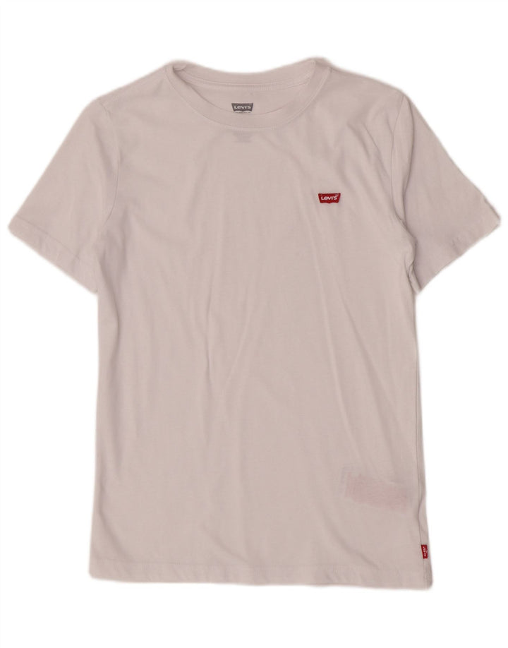 T-shirt Levi's per ragazzi 13-14 anni in cotone bianco
