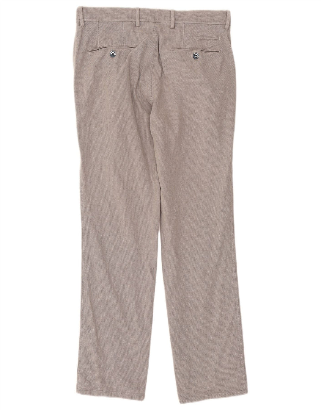 Pantaloni chino da uomo Massimo Dutti EU 38 Small W30 L29 Grigio Argyle/Diamond