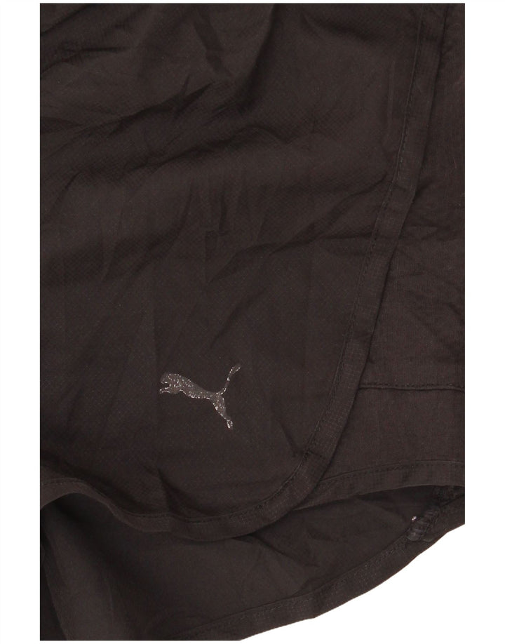 Pantaloncini sportivi PUMA da donna UK 16 grandi neri