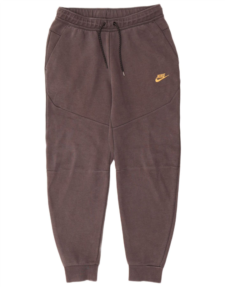 Pantaloni da tuta da uomo Nike Joggers in cotone grigio medio