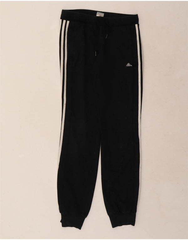 Pantaloni da tuta da donna Adidas Joggers UK 4/6 XS cotone nero