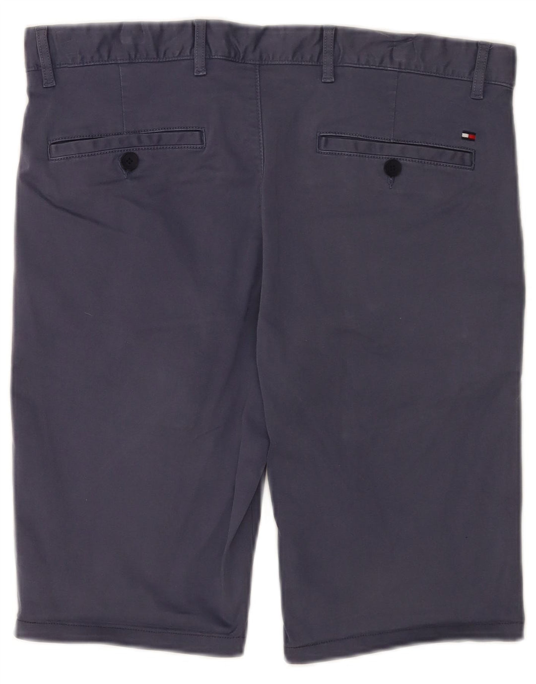 Pantaloncini chino da uomo Tommy Hilfiger W32 cotone blu navy medio