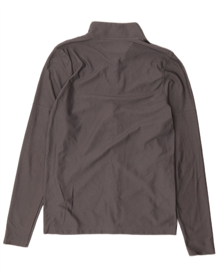 Giacca da ginnastica da uomo Under Armour piccola in poliestere grigio