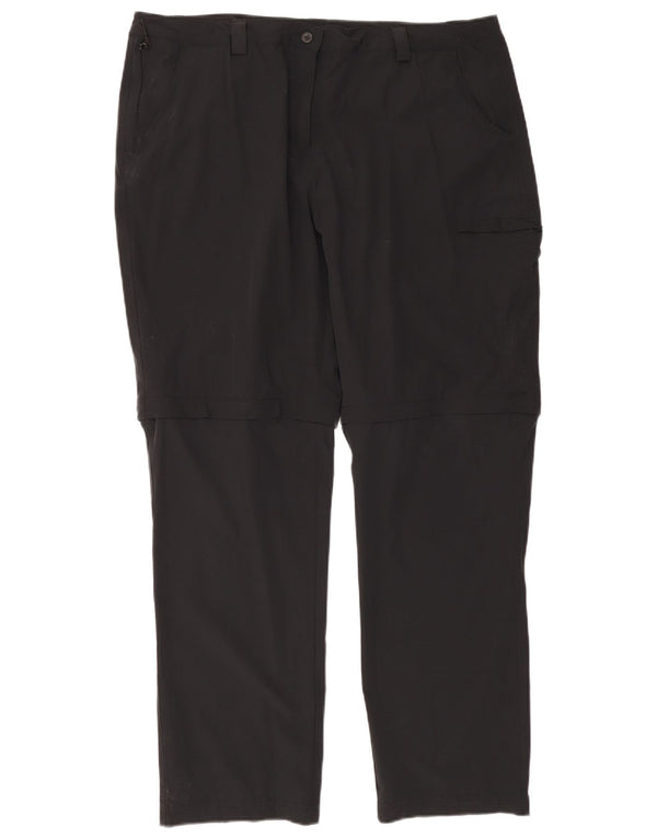 Pantaloni cargo dritti da donna Mountain Warehouse UK 20 2XL W42 L32 Neri