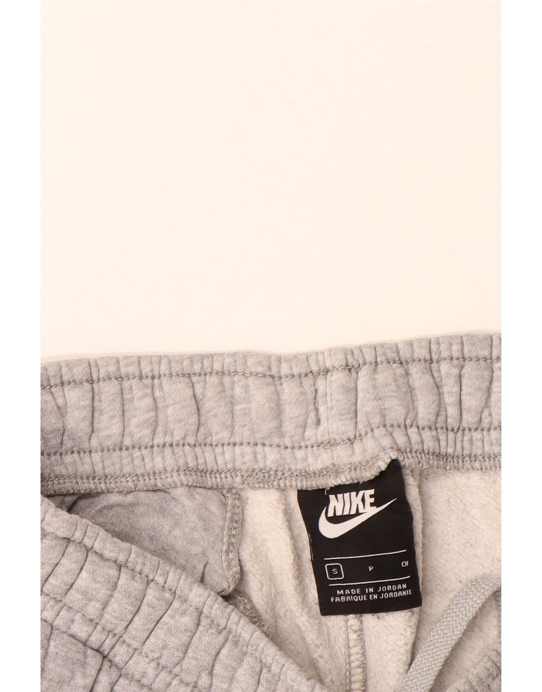 NIKE Mens Tracksuit Trousers Joggers Small Grey Flecked Cotton