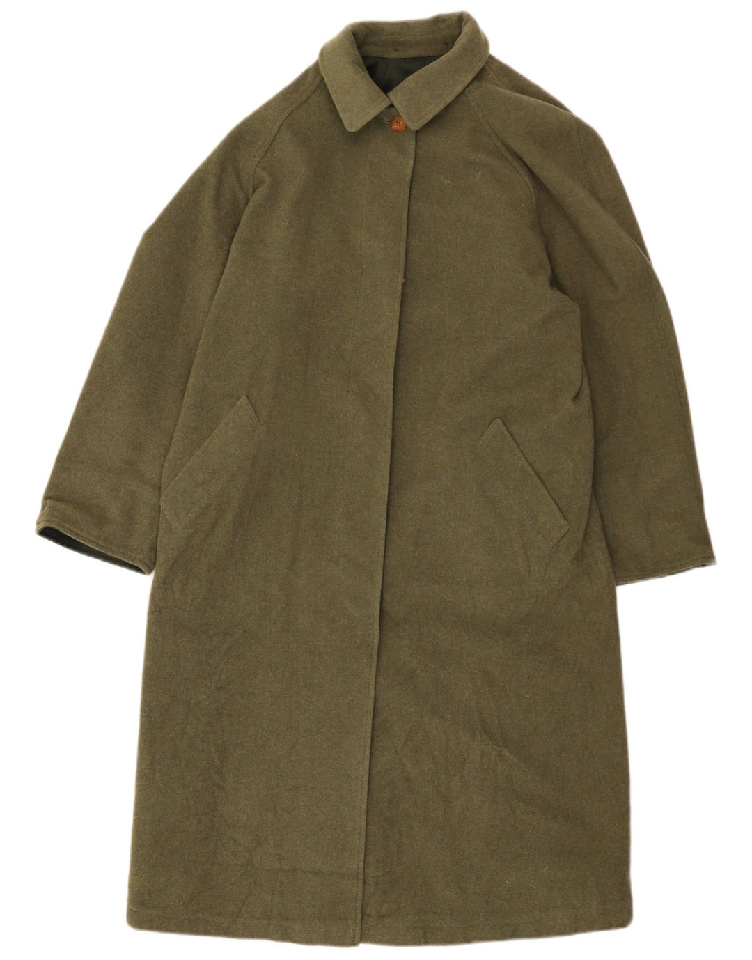 Soprabito reversibile da donna vintage EU 44 XL poliestere kaki