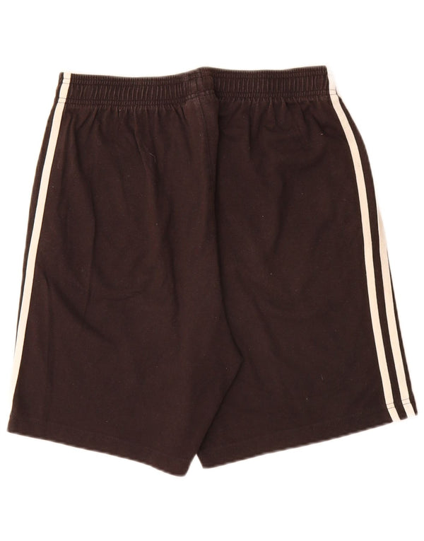 Pantaloncini sportivi Adidas da uomo medio cotone nero