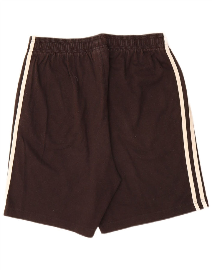 Pantaloncini sportivi Adidas da uomo medio cotone nero