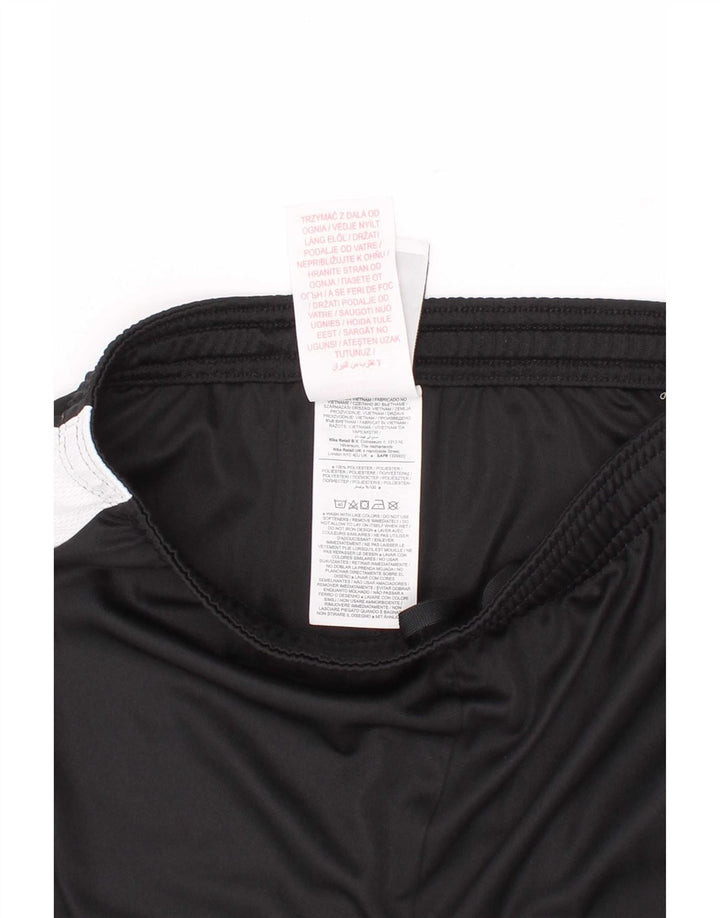Pantaloncini sportivi Nike da ragazzo Dri Fit 10-11 anni medio poliestere nero