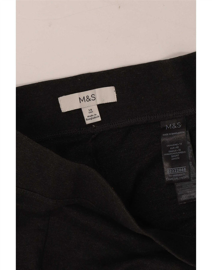 Leggings da donna Marks & Spencer UK 14 grande cotone grigio