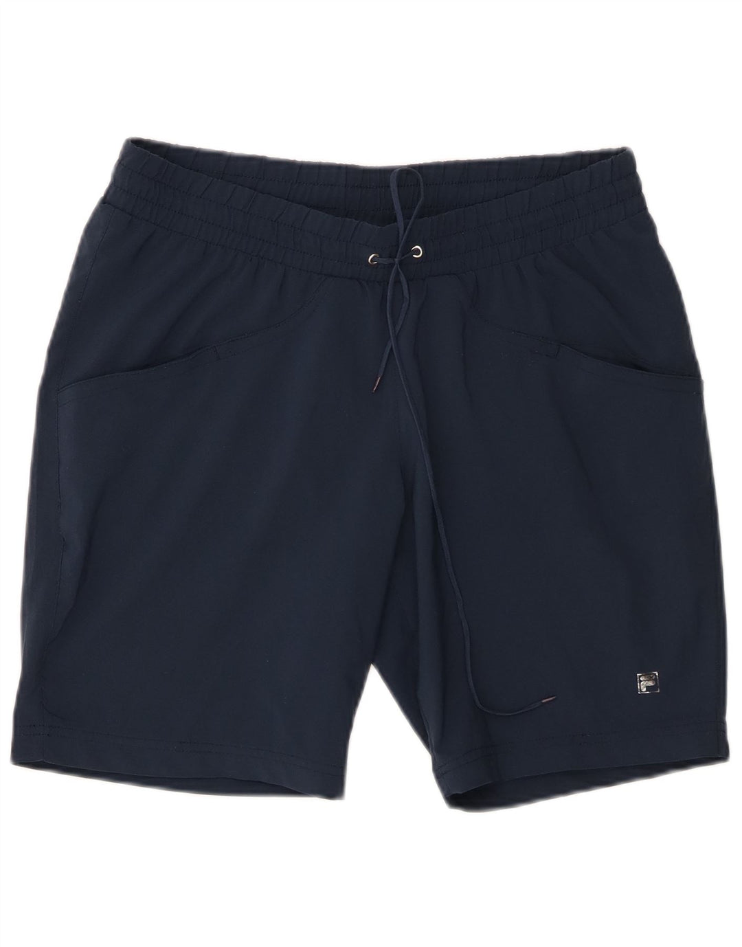 Pantaloncini sportivi da donna Fila UK 16 Large Blu Navy Poliestere