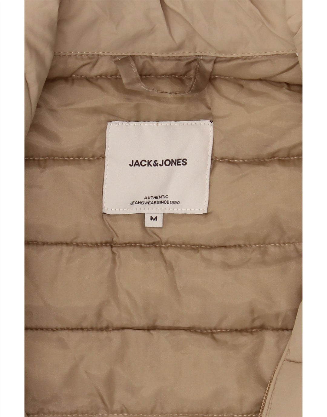 Giacca imbottita da uomo Jack & Jones UK 38 Beige medio