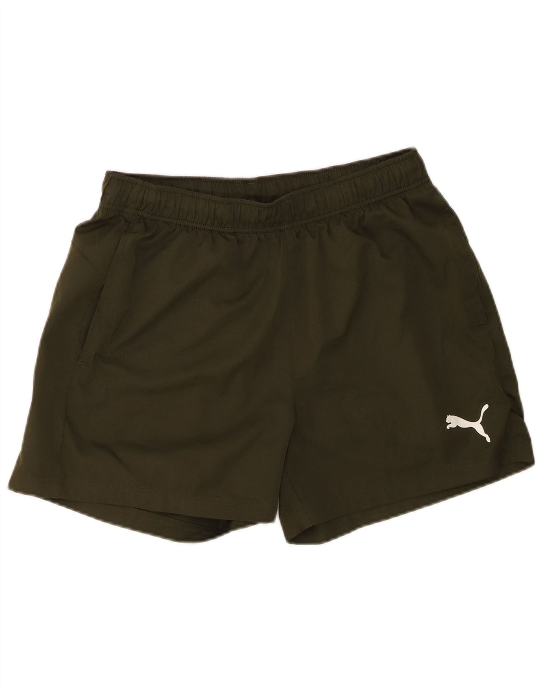 PUMA Mens Sport Shorts Large  Khaki Polyester