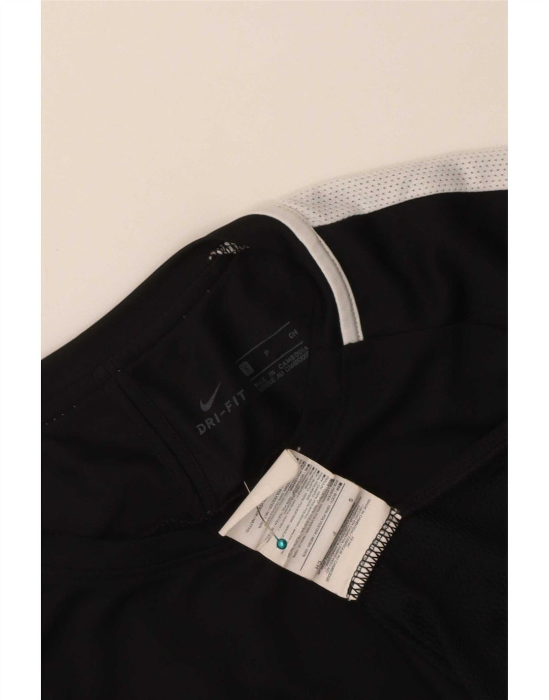 T-shirt Nike Dri Fit da uomo, piccola, in poliestere nero