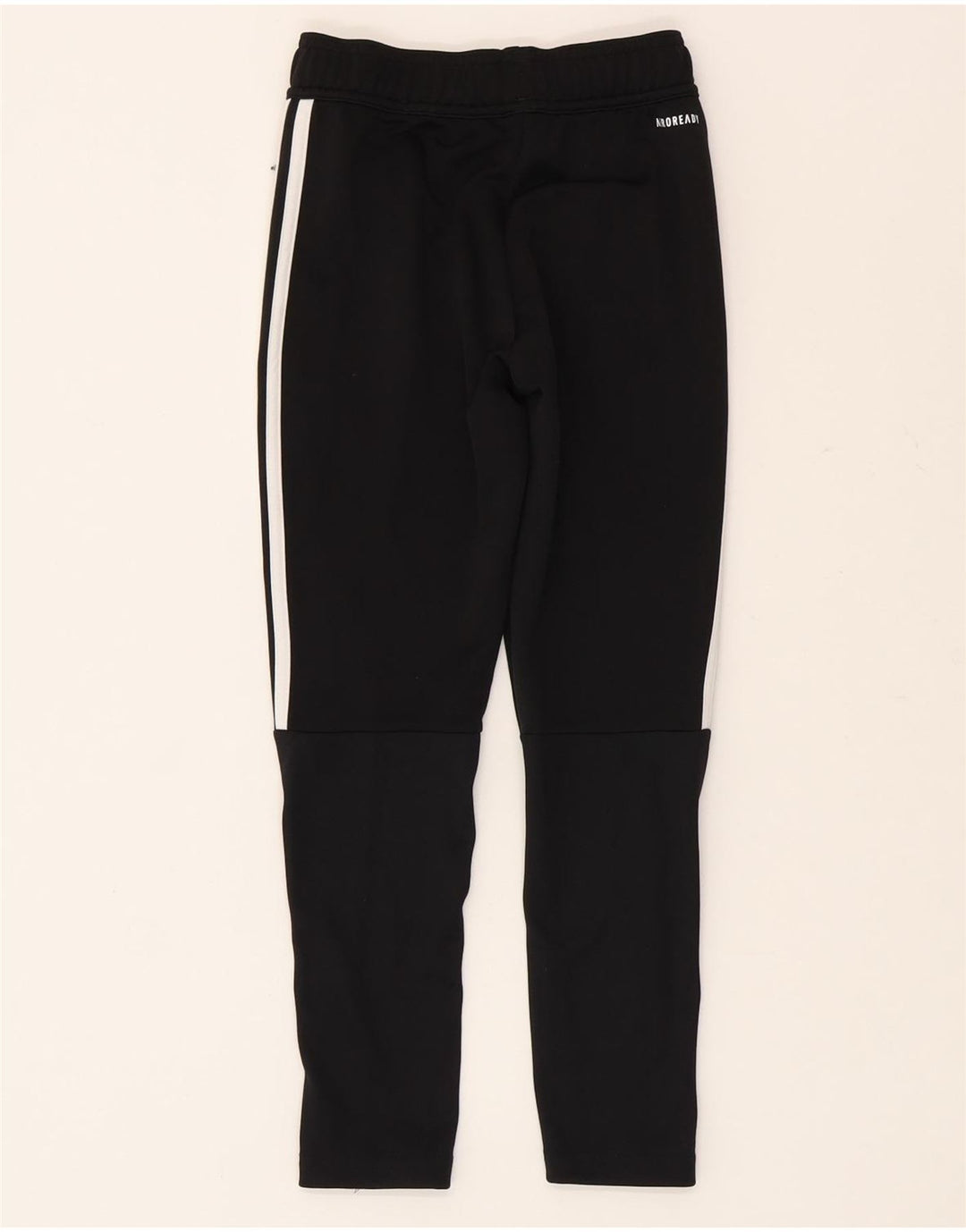 Pantaloni della tuta da ragazzo Adidas 7-8 anni in poliestere nero