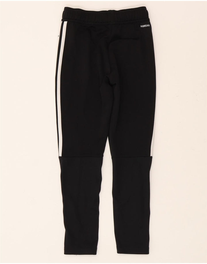 Pantaloni della tuta da ragazzo Adidas 7-8 anni in poliestere nero