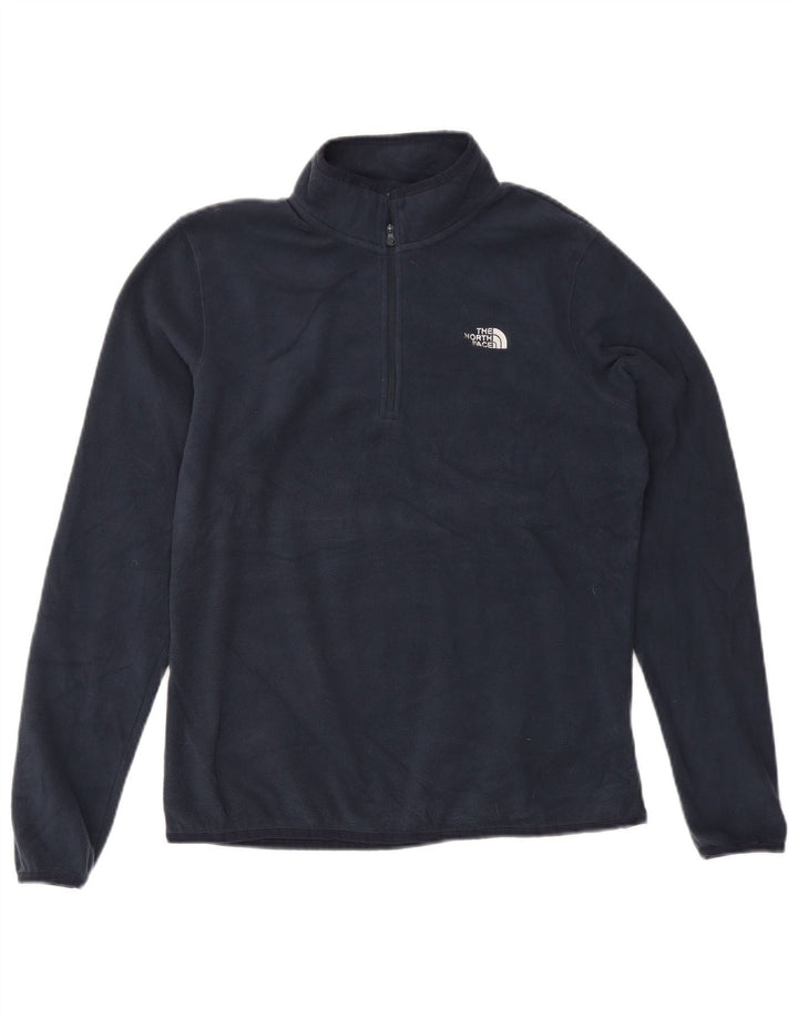 Maglione in pile da donna The North Face UK 14 grande poliestere blu navy