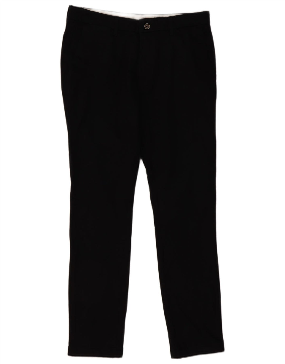 Pantaloni chino slim da uomo Marks & Spencer W34 L31 cotone nero