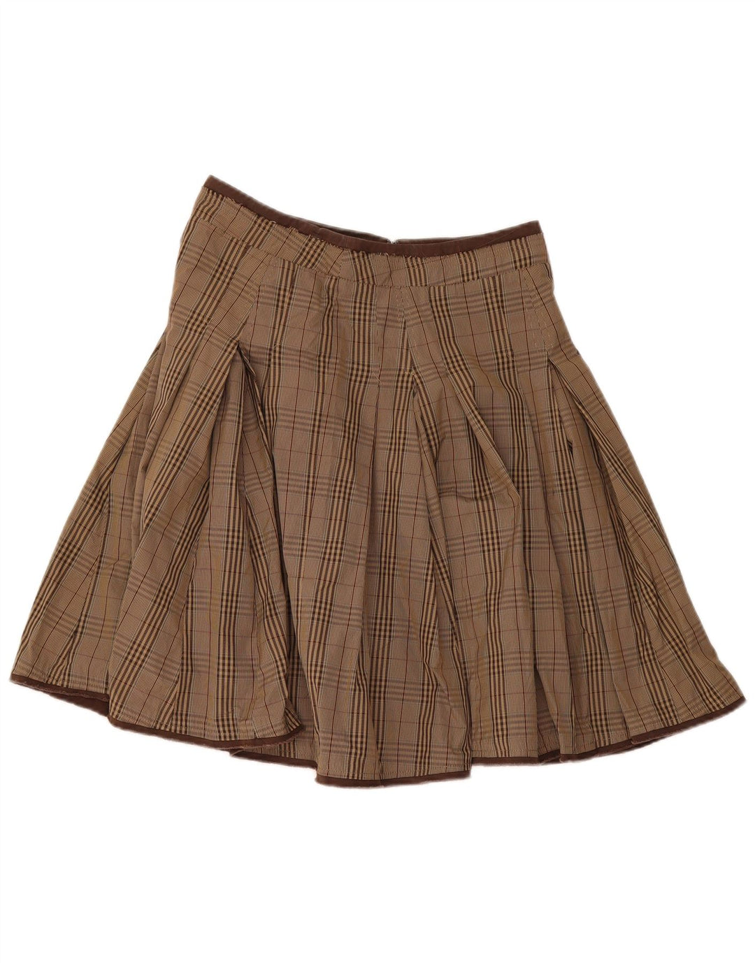 Gonna svasata da donna Henry Cottons IT 42 media W32 marrone a quadri