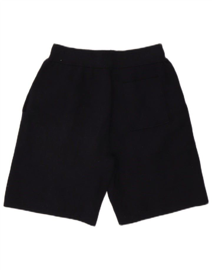 Pantaloncini casual da uomo Zara medi W31 in cotone blu navy