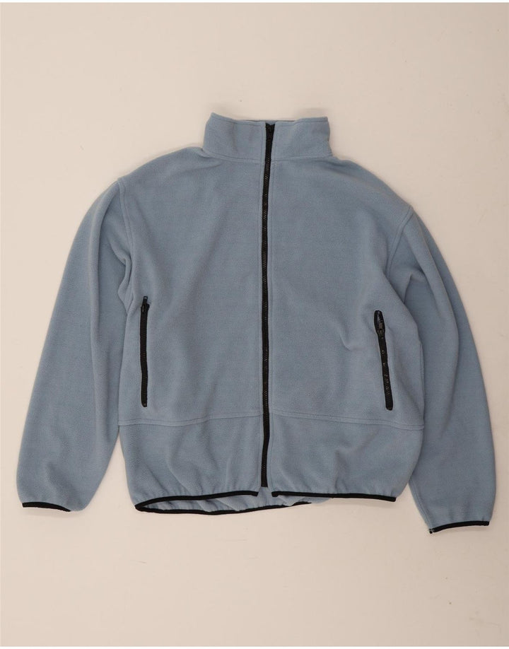 Giacca in pile Columbia da uomo vestibilità ampia UK 38 poliestere blu medio