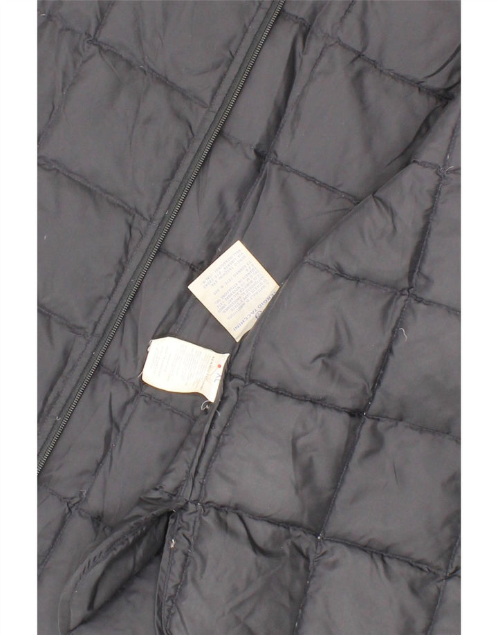 SERGIO TACCHINI Mens Padded Jacket UK 42 XL Black Polyamide Vintage Sergio Tacchini and Second-Hand Sergio Tacchini from Messina Hembry 
