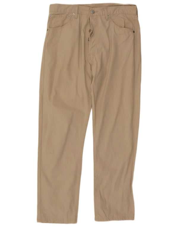 Levi's Uomo 551 Pantaloni casual dritti W36 L28 Beige