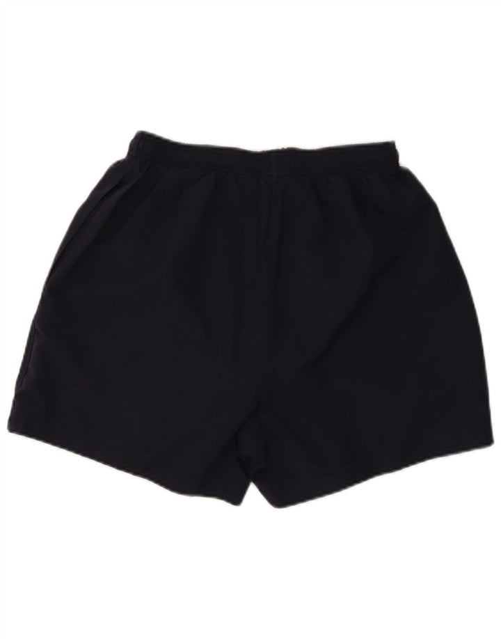 Pantaloncini da bagno da uomo Reebok medio blu navy in poliestere