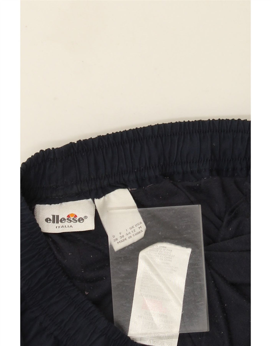 Pantaloni da tuta da donna Ellesse UK 12 Poliestere blu navy medio