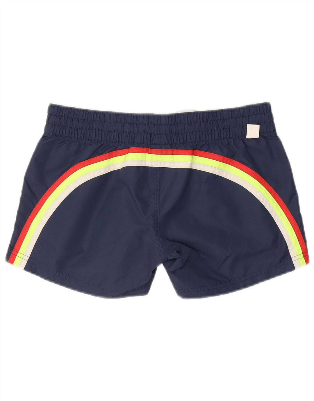SUNDEK Womens Swimming Shorts IT 40 Small Navy Blue Striped Nylon