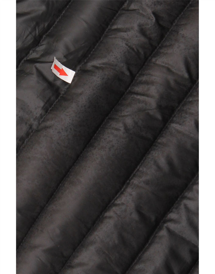 Giacca imbottita con cappuccio da uomo Fcuk UK 38 Poliestere color block medio nero