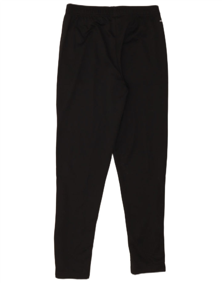 Pantaloni della tuta Adidas Aeroready da ragazzo 13-14 anni in poliestere nero