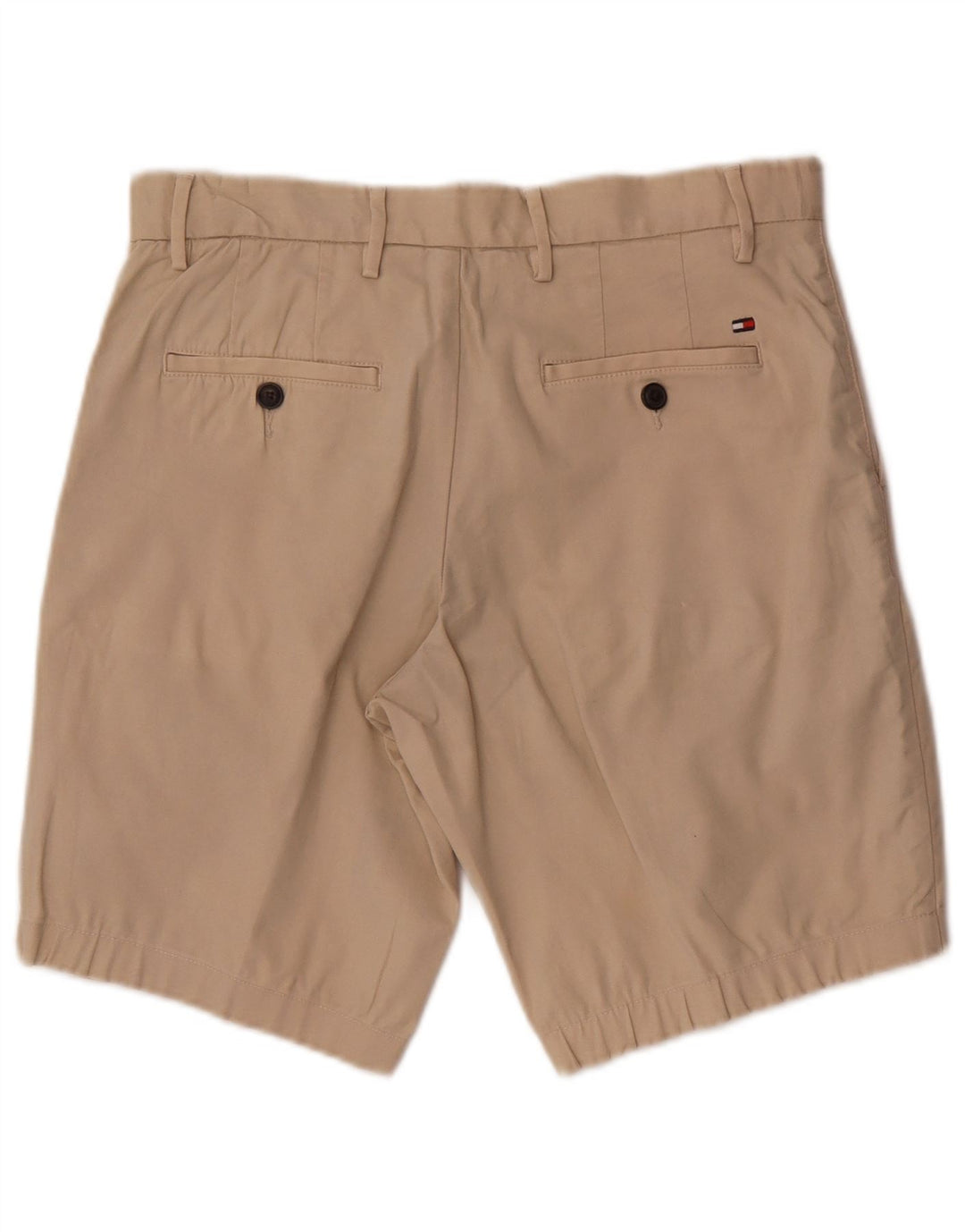 Pantaloncini chino da uomo Tommy Hilfiger W30 cotone beige medio