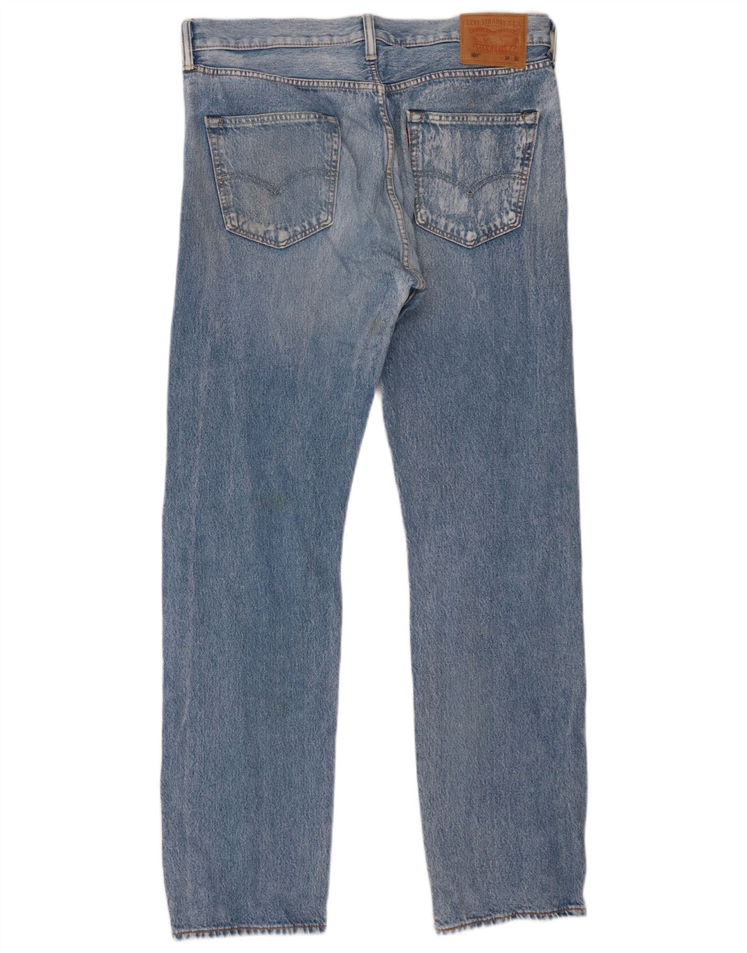Levi's Uomo 501 Jeans dritti W34 L32 Cotone Blu