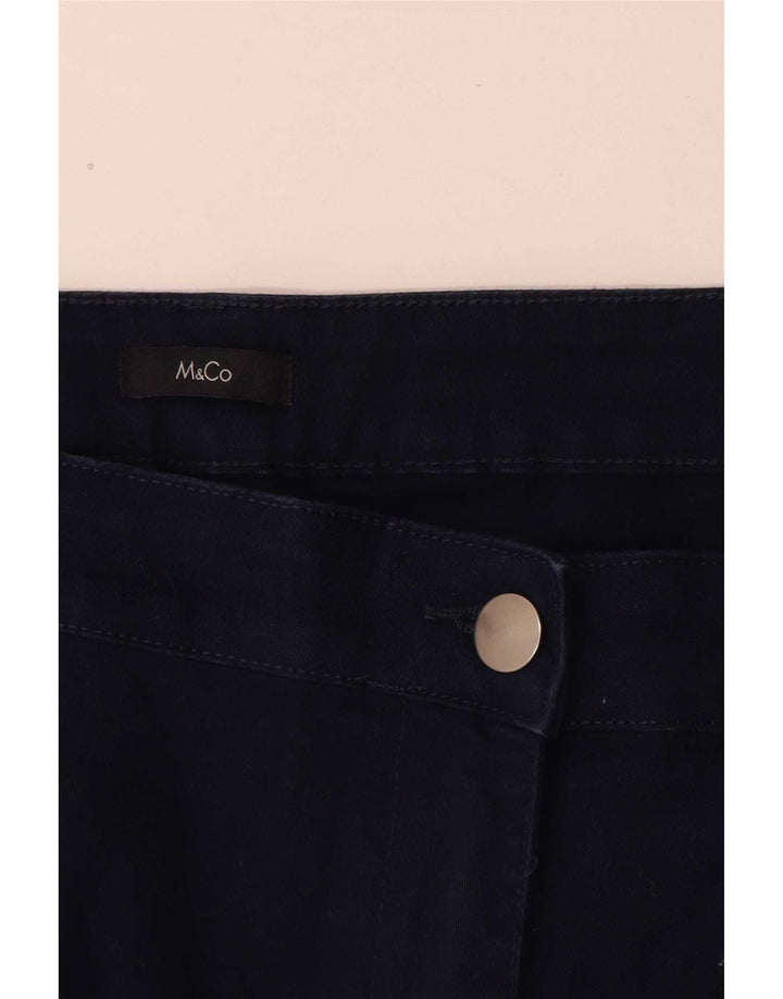 Pantaloncini casual da donna M&Co W40 XL Blu navy