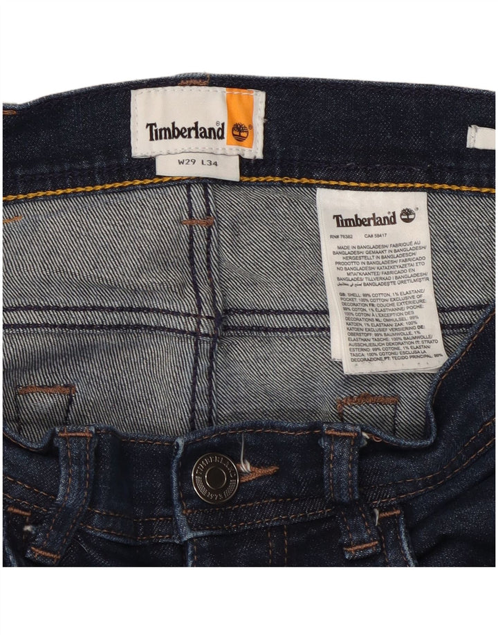 Jeans slim da donna Timberland W29 L34 cotone blu navy