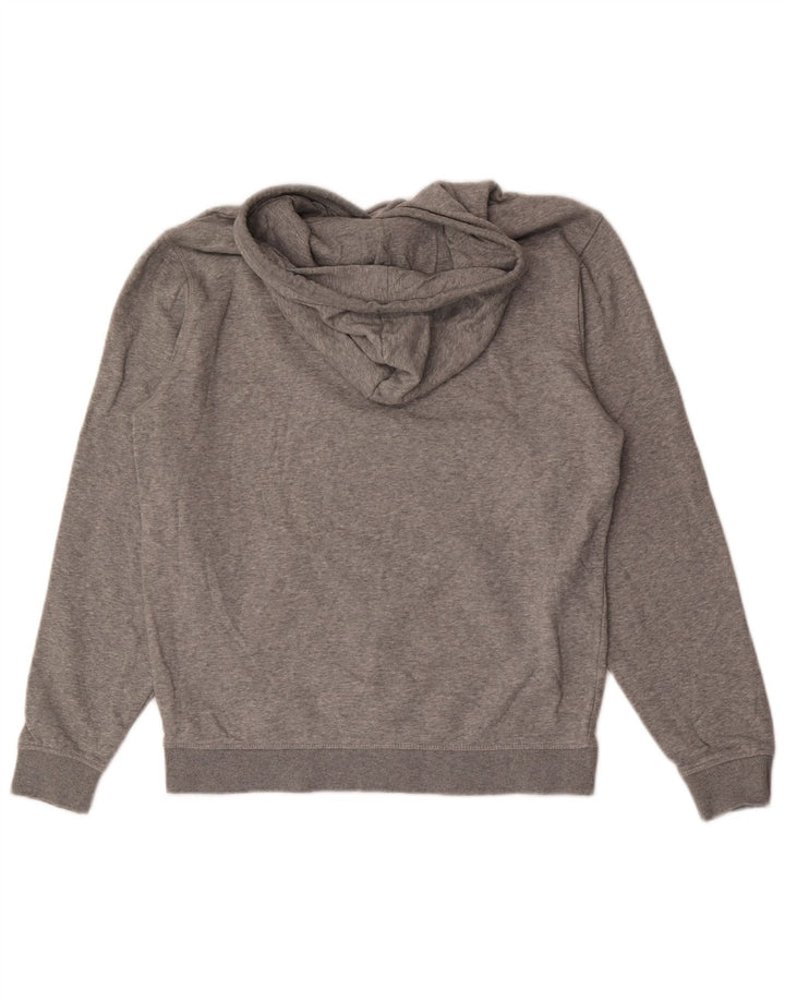 Felpa con cappuccio da uomo Penguin in cotone grigio medio