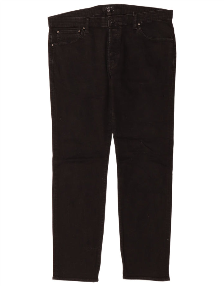 Jeans dritti da uomo Ted Baker W38 L30 neri