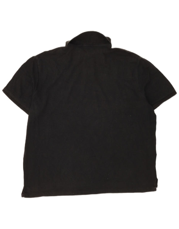 Polo Ralph Lauren da uomo personalizzata slim fit 2XL nera