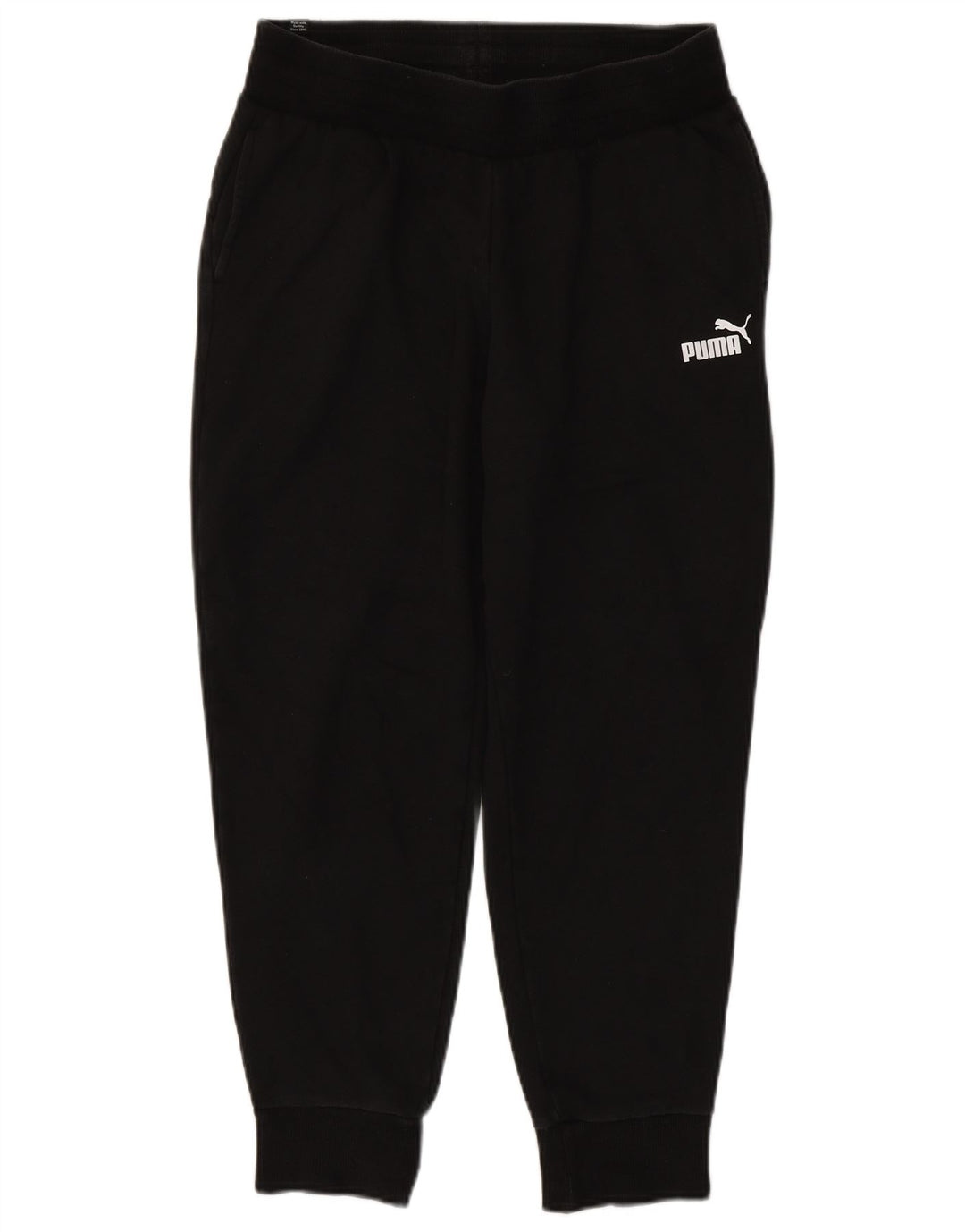 Pantaloni da tuta da uomo Puma Joggers Medium Black Cotton